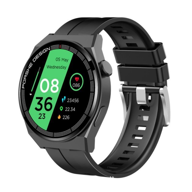 Bluetooth çağrı saati sağlık izleme NFC spor akıllı telefon saati_voghion.com
