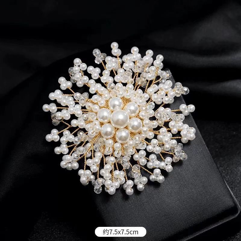 New Luxury Brooch Pearl High-end Brooch Atmospheric Elegance High Temperament Suit Pin Coat Versatile Accessories_voghion.com