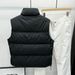 Automne, hiver, automne et hiver nouveau gilet en duvet pour hommes et femmes épaissi thermique décontracté gilet col montant veste pour couples polyvalent_voghion.com