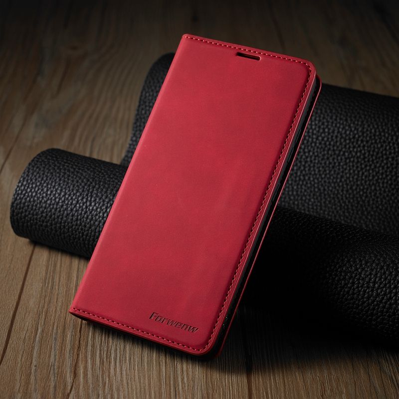 Portemonnaie Business Magnéitescht Flip Leder Card Slot Case Cover Fir iPhone 14 Pro Max 13 12 11 SE 2020 X XR XS Max 8 7 6 6S Plus 5 5S_voghion.com