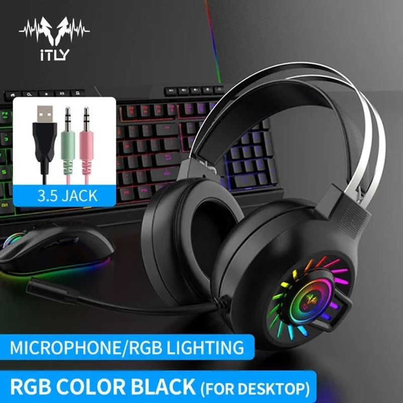 Căști de joc H300 pentru PlayerUnknown Battlefield Căști cu fir pentru computer Căști de rezistență redusă_voghion.com