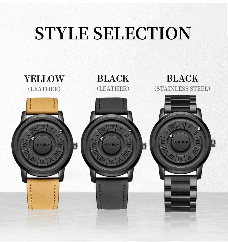 OLEVS Top Brand Luxury Watches Creative Stainless Steel Band Scrolling Beads Quartz Watch for Men Magnetic Force Waterproof Clock_voghion.com
