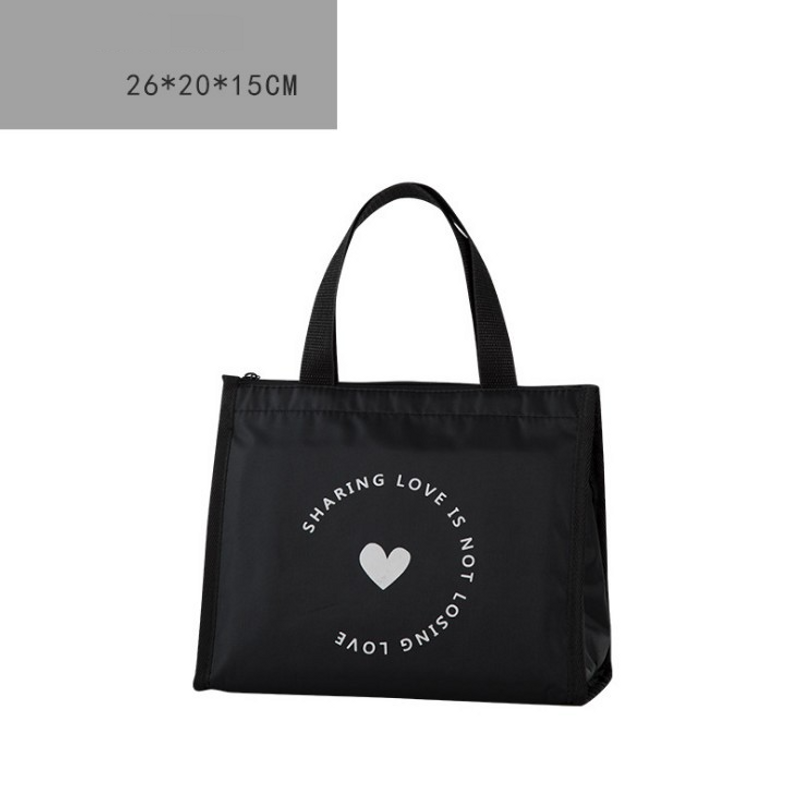 Lunch Bags Portable Lunch Bag, Simple And Stylish All Match Ice Pack, Waterproof Bag With Lunch Bag, Lunch Box Bag, Small Handbag_voghion.com