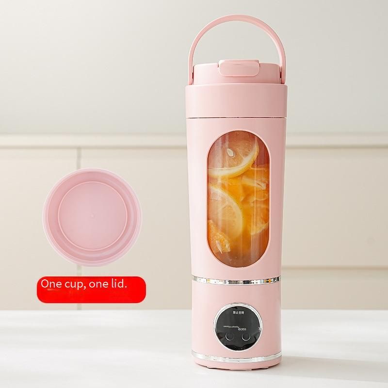 Portable USB Rechargeable Juicer Blender - 350ml Mini Juice Cup For Home & Student Use, Multifunctional Smoothie Maker_voghion.com