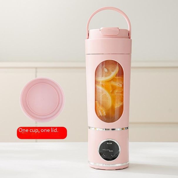 Portable USB Rechargeable Juicer Blender - 350ml Mini Juice Cup For Home & Student Use, Multifunctional Smoothie Maker_voghion.com