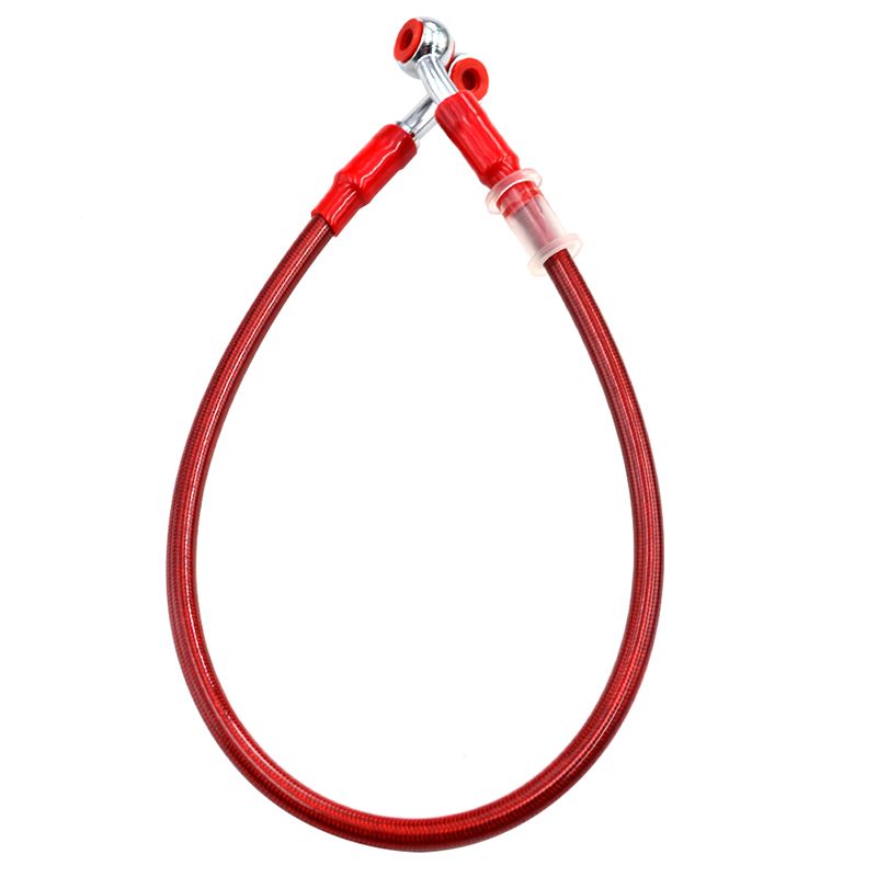 Universal Motorrad 6 Farben Dirt Bike Geflochtene Stahl Verstärkung Für Bremse e Kabel Kupplung Öl Schläuche Rohr Rohr 50cm 60cm_voghion.com
