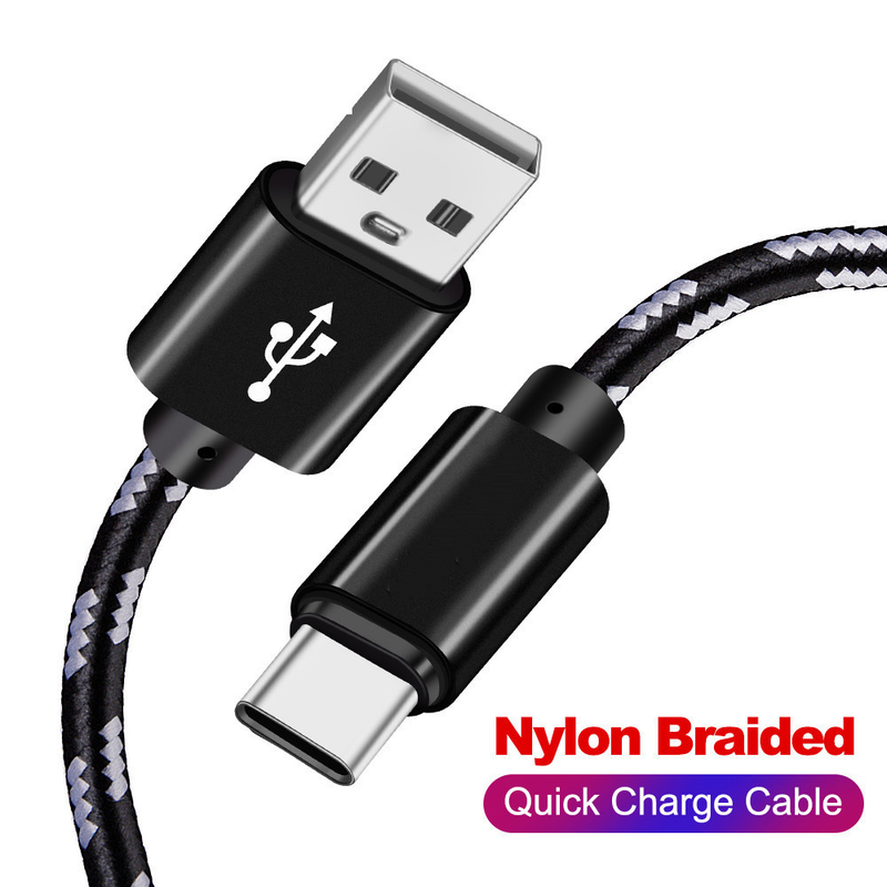 Quick Charge USB Type C Cable ForHuawei P20 P30 Pro Quick Charge 3.0 Mobile Phone Data Cable 3.0A Quick Charge      able    able A_voghion.com