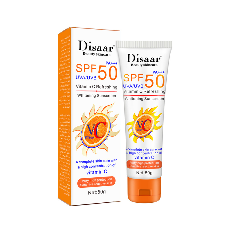 Disaar Vitamin C Sunscreen Erfrischend, nicht fettend, ölkontrollierend, Concealer, Sonnenschutz_voghion.com