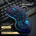 Mouse cablato Digitex Digitex Xuanhu con luce, silenzioso e silenzioso per computer, laptop, desktop, ufficio domestico, ragazzi e ragazze, e-sport_voghion.com