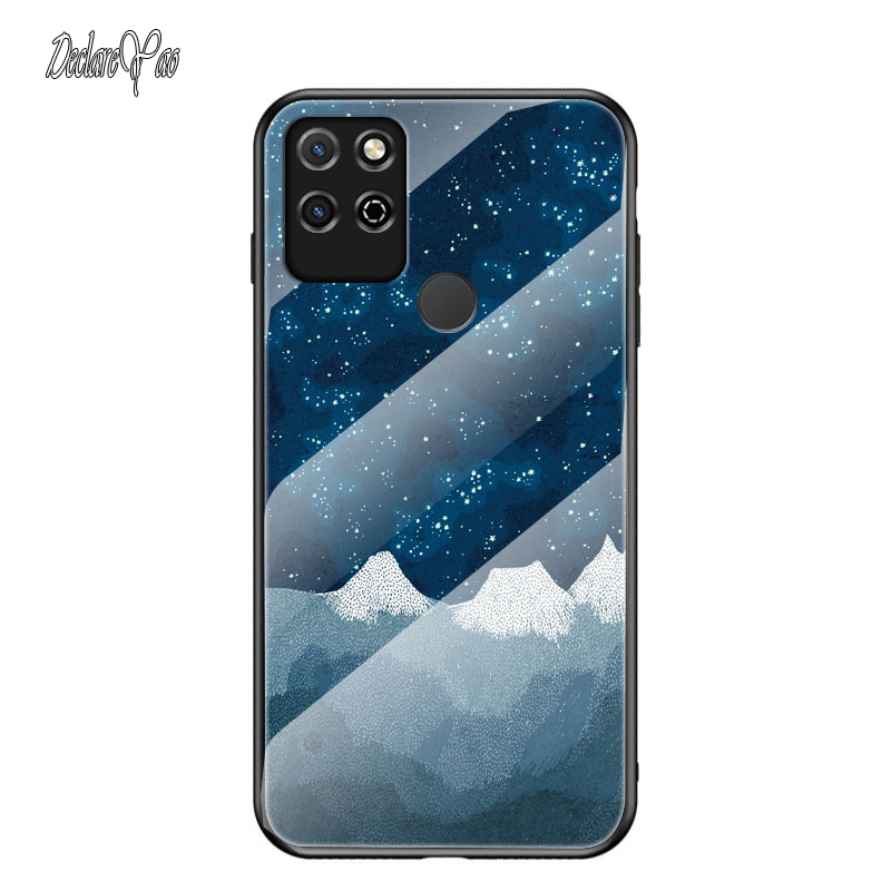 Declareyao Luxus-Schutzhülle aus Hartglas für Honor Play 4T Pro, ultradünn, gehärtetes Glas, für Honor Play 4T 5T 6T C_voghion.com