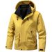 Straßentaugliche Softshelljacke für Herren – Urbaner Windbreaker mit taktischen Taschen (M-5XL, kratzfestes Gewebe)_voghion.com