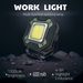 New Multi Functional COB Magnetic Auto Repair Work Camping Light, TypeC Charging All Terrain Outdoor Light_voghion.com