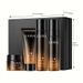 Men'S Care Set 4pcs Set, Including Facial Cleanser, Water, Essence Face Cream, Moisturizing, Firming, Feeling Smooth,_voghion.com