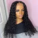 LUFFYHAIR Waasserwelle Vollspëtzperücke Mënschlech Hoer Transparent Klebefräi Vollspëtze Curly Perücke 180 Dicht Naass a Wellen Mënschlech Hoerperücke_voghion.com