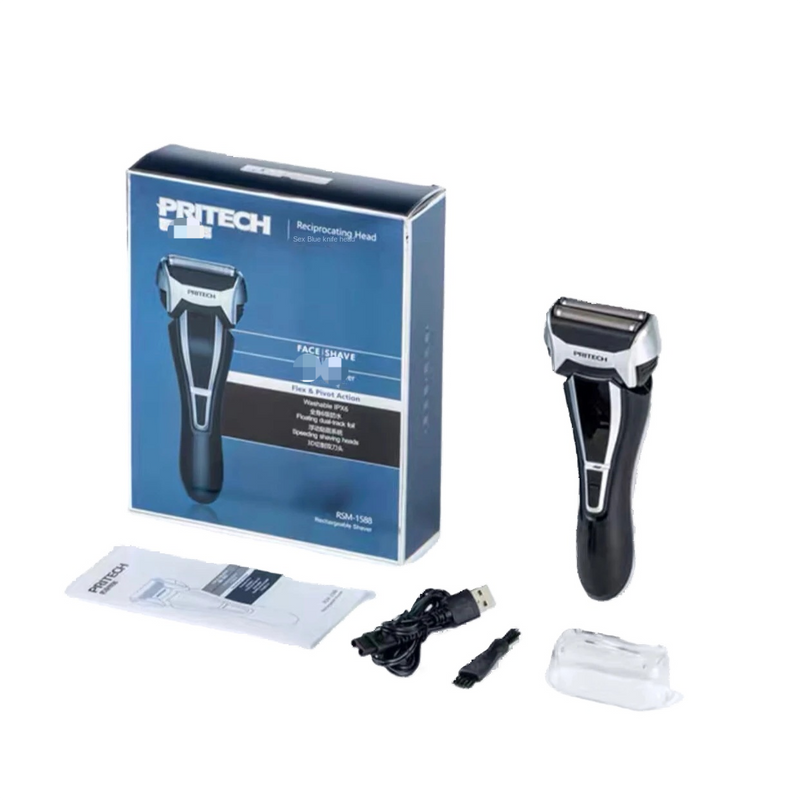 PRITECH Shaver Electric Men's Reciprocating Shaver Rechargeable Hard Beard Special Razor Shaver Authentic_voghion.com