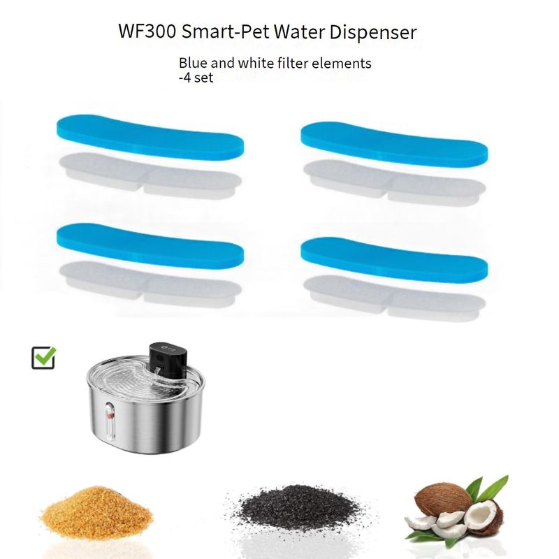 Wiederaufladbarer Trinkbrunnen für Haustiere ohne Pumpe, Wasser- und Stromtrennung, intelligenter Katzenbrunnen, Wasserspender für Katzen und Hunde aus Edelstahl_voghion.com