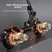 Scooter elettrico pieghevole a lunga autonomia H8 da 6000 W con doppia trazione_voghion.com