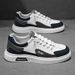 Men's Casual Low-Top Sneakers With Color Blocking Design - Breathable & Lightweight Slip-On Shoes For Daily Wear & Outdoor Activities_voghion.com