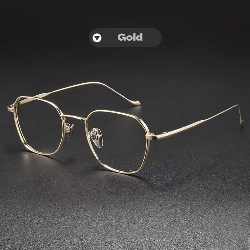 2025 Frame Made Of Pure Titanium, Retro Fashionable Women's Frame, Ultra-light Optical Glasses For Men, 316,_voghion.com