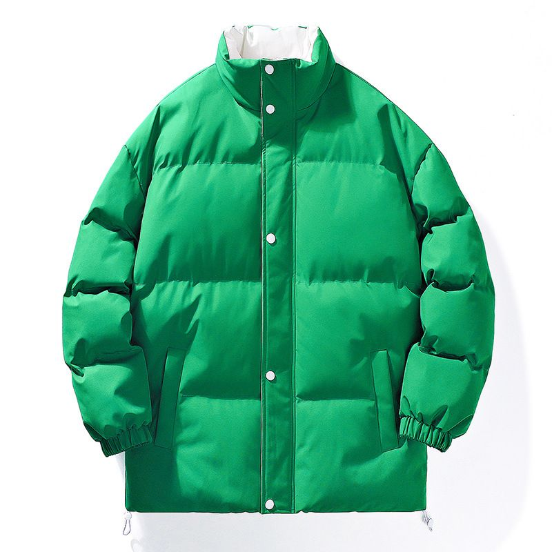 Piumino versatile invernale da uomo con giacca imbottita spessa e morbida_voghion.com