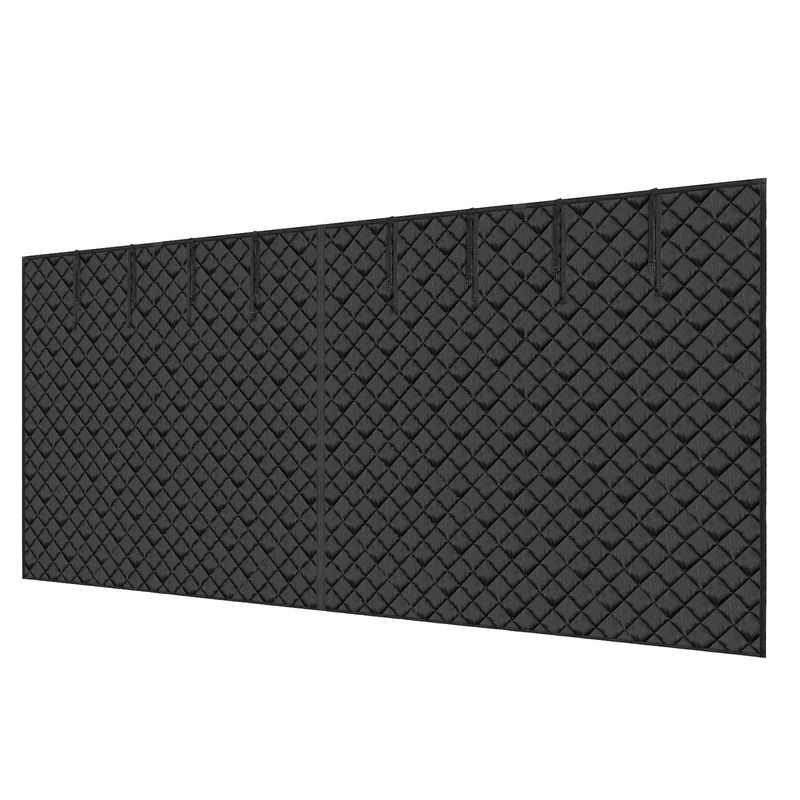 VEVOR Garage Door Screen For Winter 16.3 X 7.15 Ft Garage Door Insulation Kit_voghion.com
