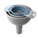4-Piece Plastic Funnel Set - 4-in-1 Multi-Functional Kitchen Funnel for Oil Pouring, Liquid Dispensing, and Filtering_voghion.com