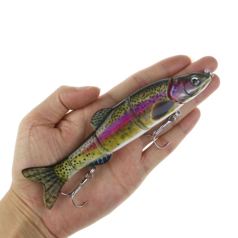 Sea Hard flerseksjoners sub 16 cm, 40 g nedsenket simulering, 5-seksjoners fiskeagn, båtfiske, raskt agn_voghion.com