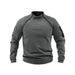 Men's Slim Fit Stand Collar Fleece Pullover Winter Casual Hooded Jacket For Outdoor & Daily Wear_voghion.com