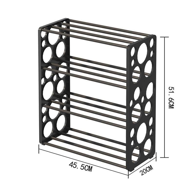 Bubble Shoe Rack Multi Layer Paint Tube Storage Shoe Rack Shoe Cabinet Student Dormitory Shoe Rack_voghion.com