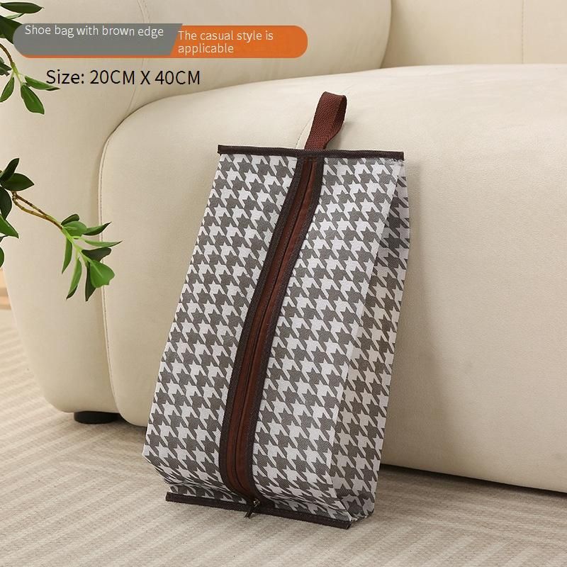 Boot Storage Bags For Travel - Clear Dustproof Shoe Protector (Fits Knee-High & Ankle Boots Zippered Closure Breathable Fabric Packable Design)​_voghion.com