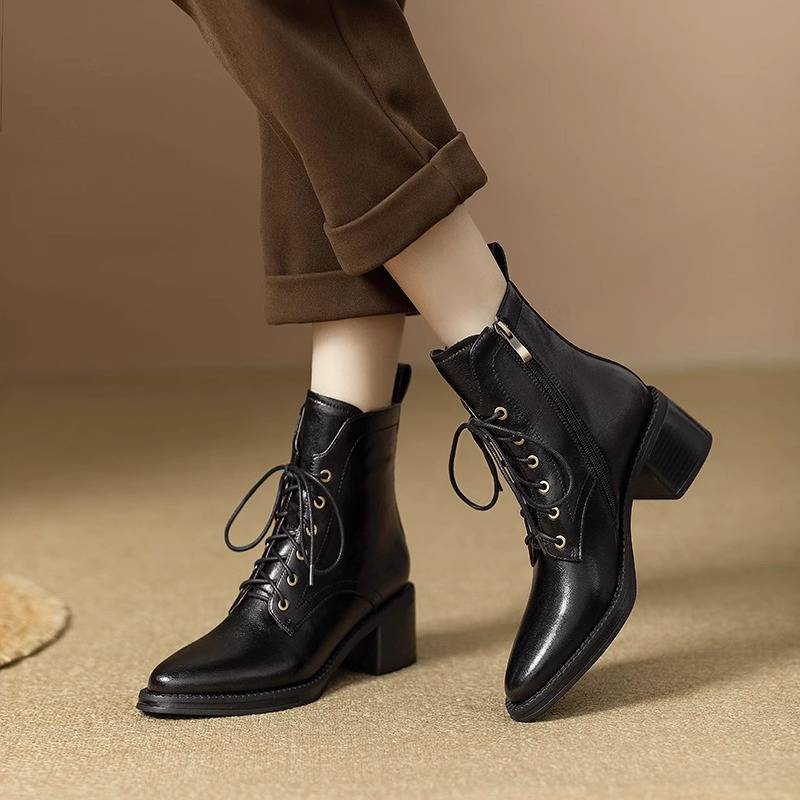 Scarpe francesi a punta in pile di cotone, autunno/inverno 2025, nuovo stile da donna, n. 51_voghion.com