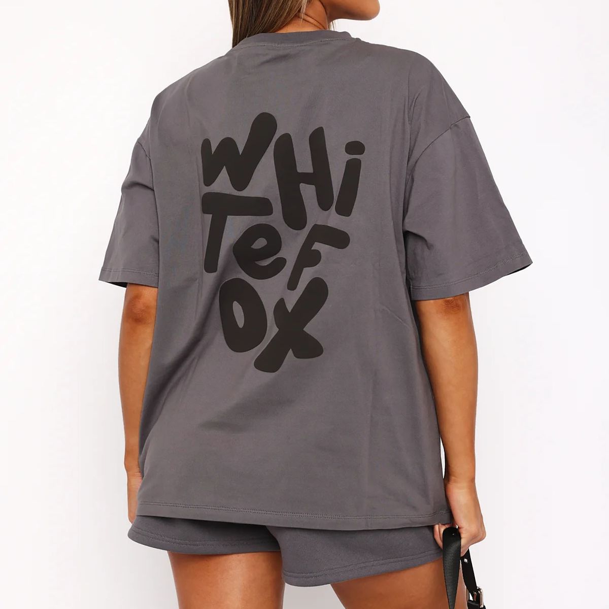 Women's Clothing Autumn And Winter New Sweater Suits Fashion Sports Short Sleeved Pullover Shorts Suit Two Pieces_voghion.com