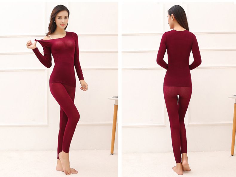 Thermo-Regulating Base Layer Set For Men & Women - Seamless Slim Fit Thermal Underwear, Ultra-Thin & Breathable, All-Day Comfort_voghion.com