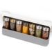 Plastic Seasoning Bottle Storage Rack Kitchen Seasoning Bottle Seasoning Box Hanging Spice Jar Rack Home Free Punching_voghion.com