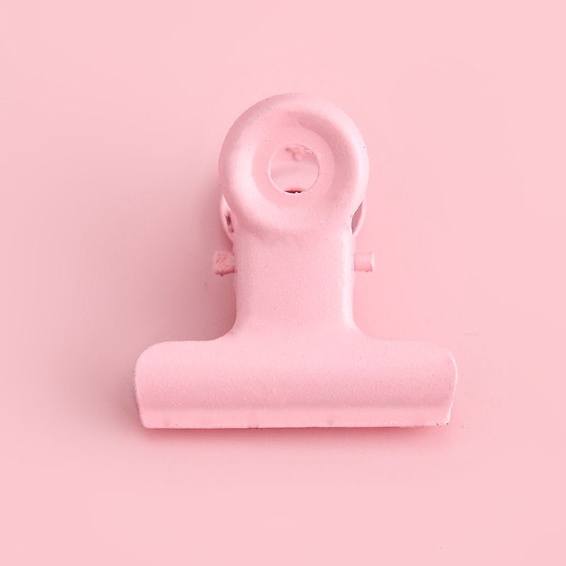 Loominguline kommivärvi metallist väike klamber macaron väike raamatuklambri raamat DIY käsitsi valmistatud klamber kooli test paberist kodutöö klamber_voghion.com