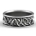 Huitan Viking Nordic Mythical Giant Werewolf Ring Defense Totem Wolf Fashion Hip Hop Rock Neutral Finger Punk Gift_voghion.com