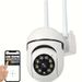 2pcs Wireless IP Security Cameras 1080P HD WiFi Night Vision APP Control 2-Way Audio Motion Alerts For Home Business Surveillance144_voghion.com