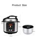 Multifunktioun Elektresch Drockkoker Reis Fleesch Zopp Kachen Intelligent Reservatioun Non-Stick Kichen Pot Fir 110v 220v_voghion.com
