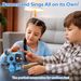 Contixo R1 Kinderroboter-Spielzeug, blauer interaktiver Smart-Roboter mit Sprachsteuerung, der sprechen, tanzen und lernen kann (Touchsensor)_voghion.com