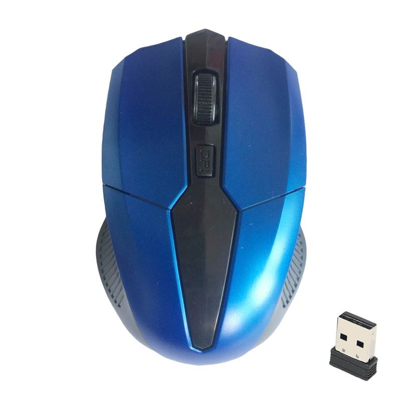 Xinweiqing 2.4GHz 1600 DPI Ergonomic Wireless Optical Mouse USB 2.0 Receiver for PC Laptop_voghion.com