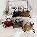 Autumn and winter new dumpling dragon bags, Xiang niche single shoulder crossbody bag, high-end suede handbag_voghion.com