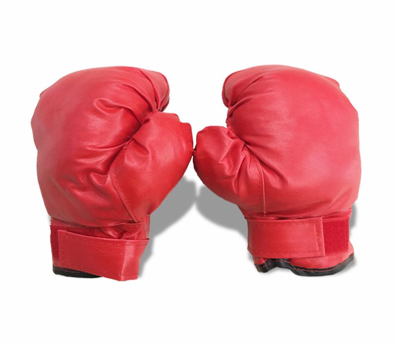 Halloween two color sportswear, red and blue boxers, children's boxing competition costumes, photography costumes_voghion.com