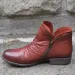 Autumn And Winter New Round Headed Side Zipper Short Boots For Women S Fashion Ddmydog_voghion.com