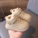 Autumn Winter High-top Boys And Girls Baby Soft Sole Non-slip Walking 1-3 Years Old Fleece-lined Thickened Warm Cotton_voghion.com