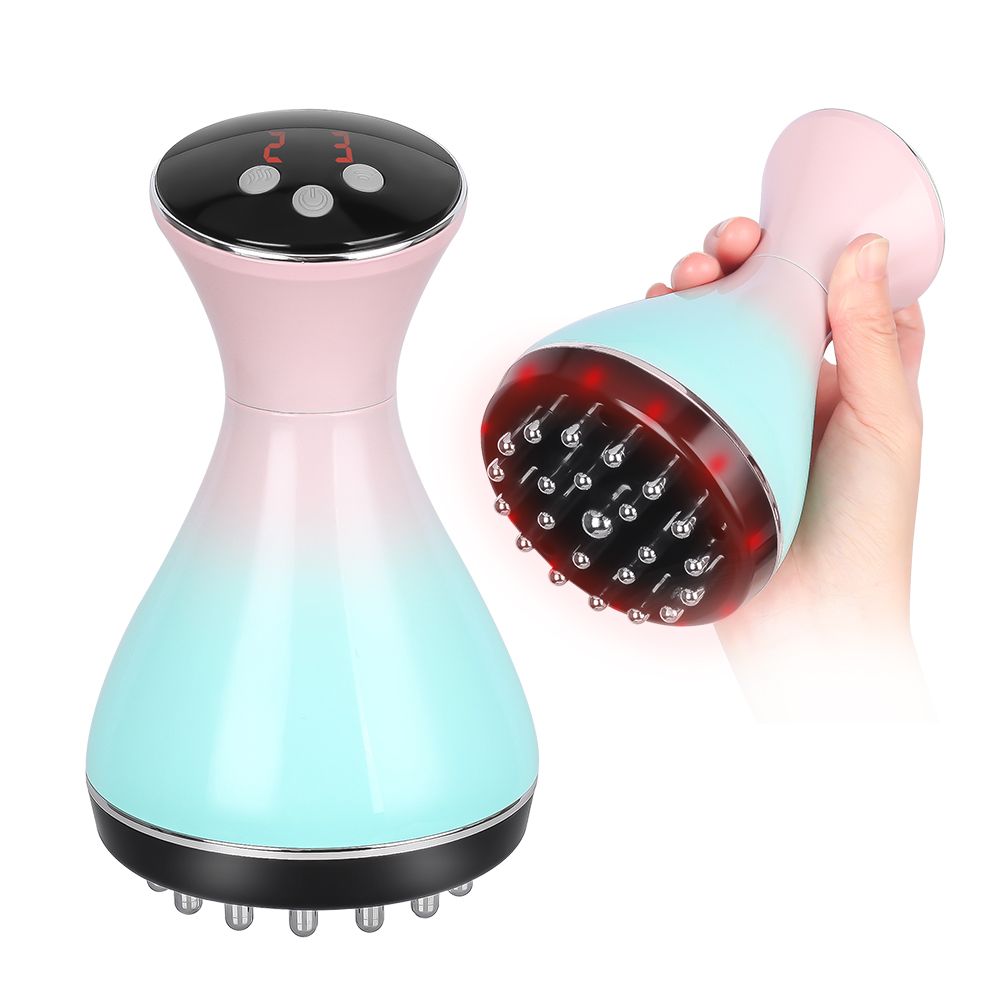 Massaggiatore elettronico Meridian Brush Guasha Dispositivo di raschiatura della salute Massaggiatore corporeo Microcorrente Massaggio corporeo a infrarossi Massaggiatore disintossicante_voghion.com