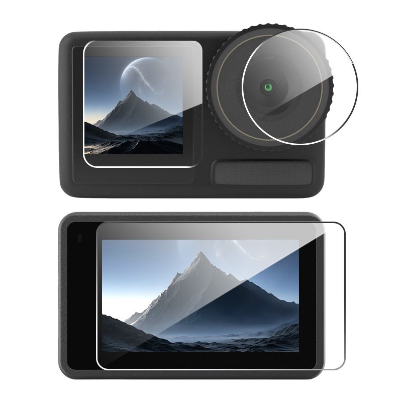 HD Screen Protector For DJI Osmo 5 Pro Action 4 3 Ultra-Clear Tempered Glass Camera Lens Protective Film Accessories_voghion.com