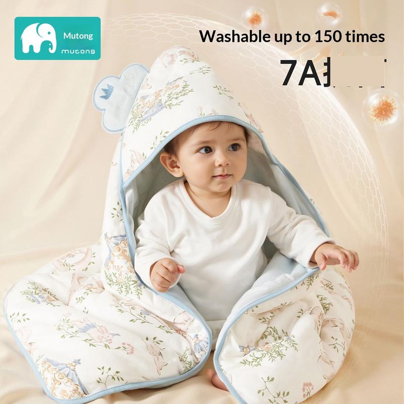 ToyPulse Puckdecke für Neugeborene, dick, Winter, reine Baumwolle, Klasse A, Vier Jahreszeiten, speziell für den Kreißsaal_voghion.com