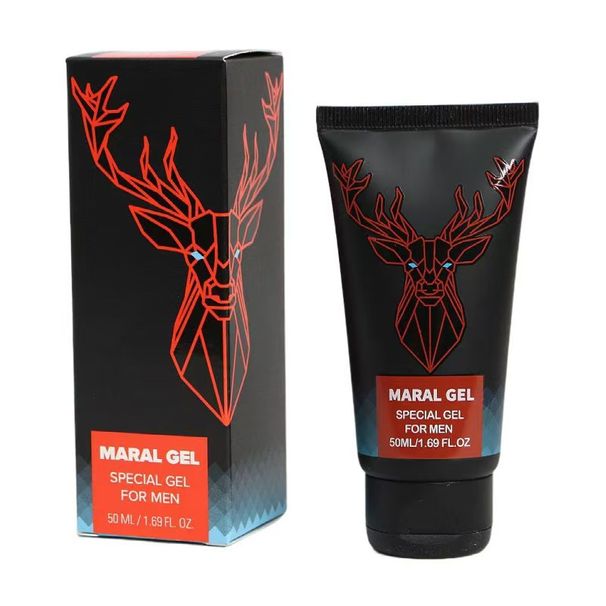 QTTOMARAL GEL Enhanced Edition Golden Deer Head Gel per massaggio delle parti intime maschili, crema riparatrice_voghion.com