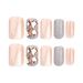Nowość Wearing Armor Wysokiej jakości, lekki, luksusowy, srebrny, lśniący, różowy zestaw kocich oczu z pełnym diamentowym panelem sztucznych paznokci_voghion.com