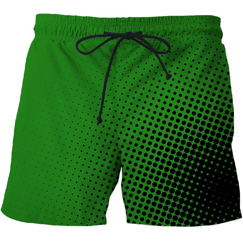 Bedruckte Strandshorts für Herren, modisch, hawaiianisch, bequem, Speedos, lässige, schnell trocknende, atmungsaktive Shorts für Herren_voghion.com